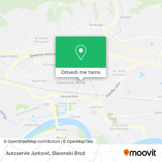 Karta Autoservis Jurković