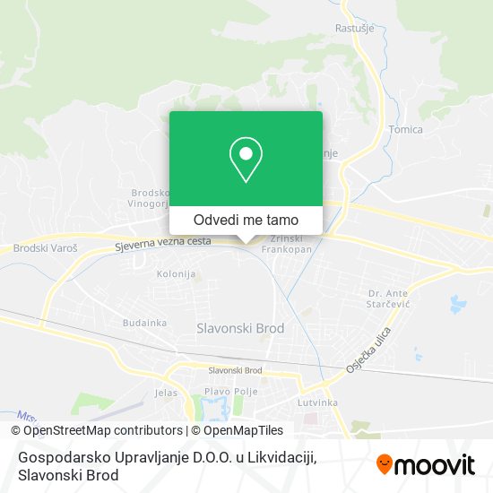 Karta Gospodarsko Upravljanje D.O.O. u Likvidaciji