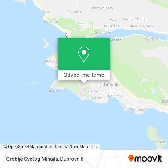 Karta Groblje Svetog Mihajla