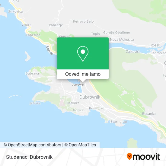 Karta Studenac