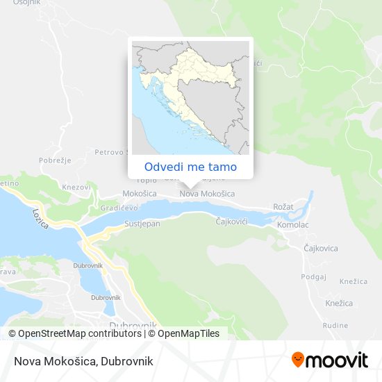 Karta Nova Mokošica