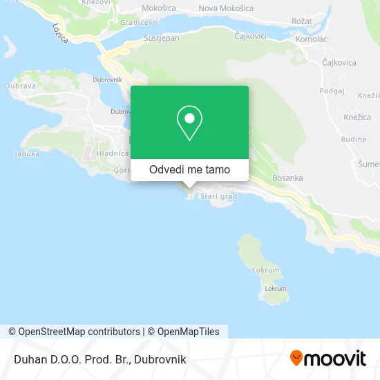 Karta Duhan D.O.O. Prod. Br.