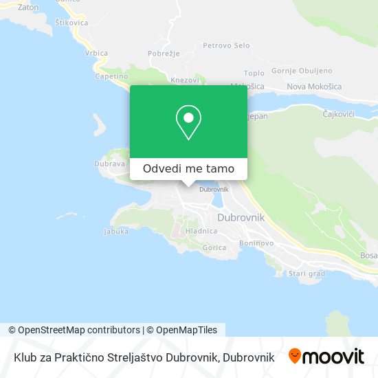 Karta Klub za Praktično Streljaštvo Dubrovnik
