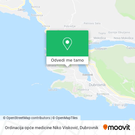 Karta Ordinacija opće medicine Niko Visković