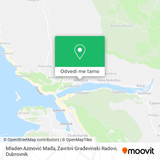 Karta Mladen Azinović Mađa, Završni Građevinski Radovi