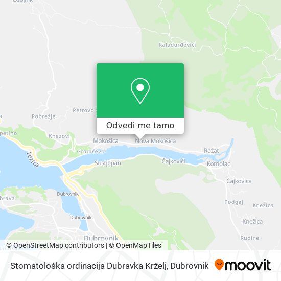 Karta Stomatološka ordinacija Dubravka Krželj