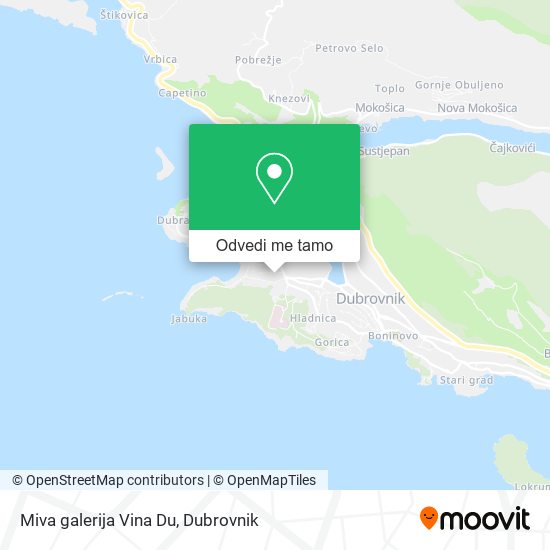 Karta Miva galerija Vina Du
