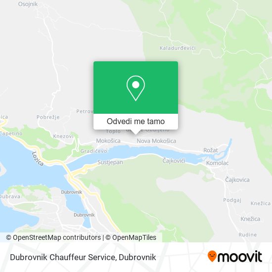 Karta Dubrovnik Chauffeur Service