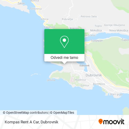 Karta Kompas Rent A Car