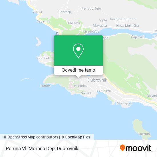 Karta Peruna Vl. Morana Dep