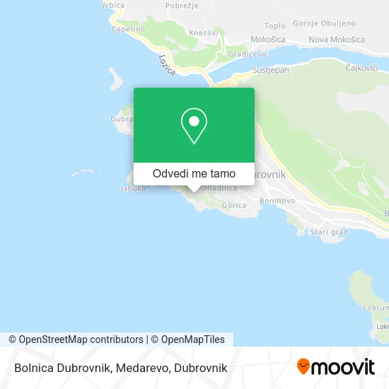 Karta Bolnica Dubrovnik, Medarevo