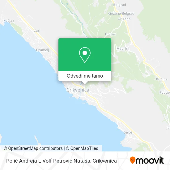 Karta Polić Andreja L Volf-Petrović Nataša