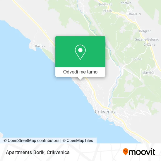 Karta Apartments Borik