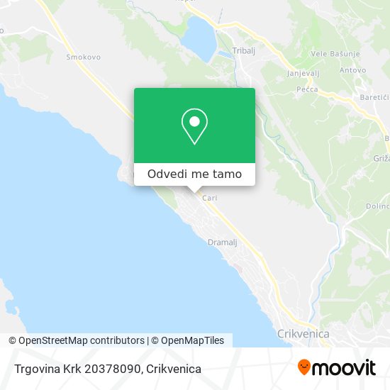 Karta Trgovina Krk 20378090