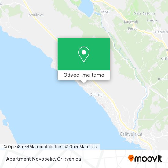 Karta Apartment Novoselic