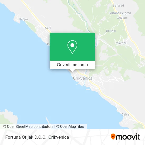 Karta Fortuna Orljak D.O.O.