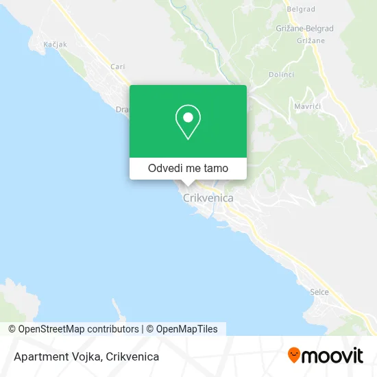 Karta Apartment Vojka