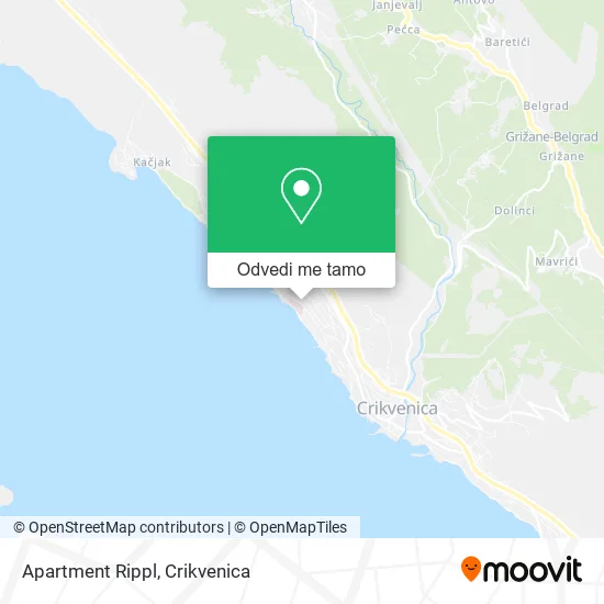 Karta Apartment Rippl
