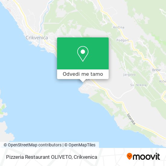 Karta Pizzeria Restaurant OLIVETO