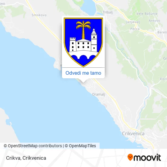 Karta Crikva