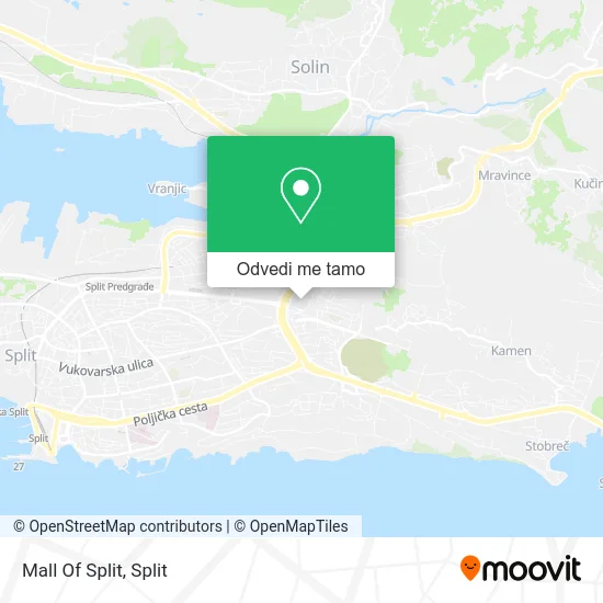 Karta Mall Of Split