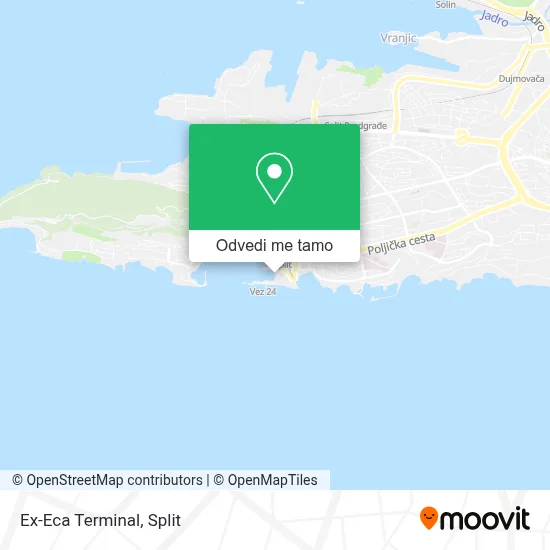 Karta Ex-Eca Terminal