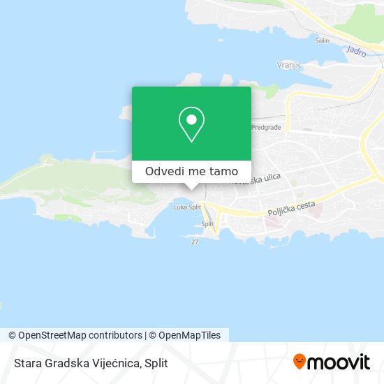 Karta Stara Gradska Vijećnica