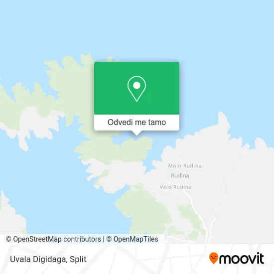 Karta Uvala Digidaga