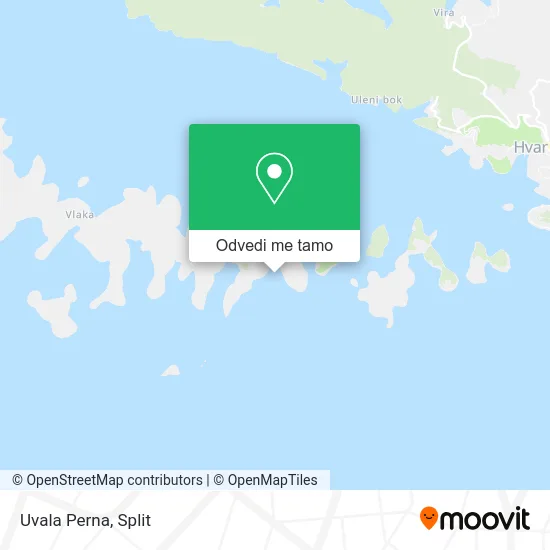 Karta Uvala Perna