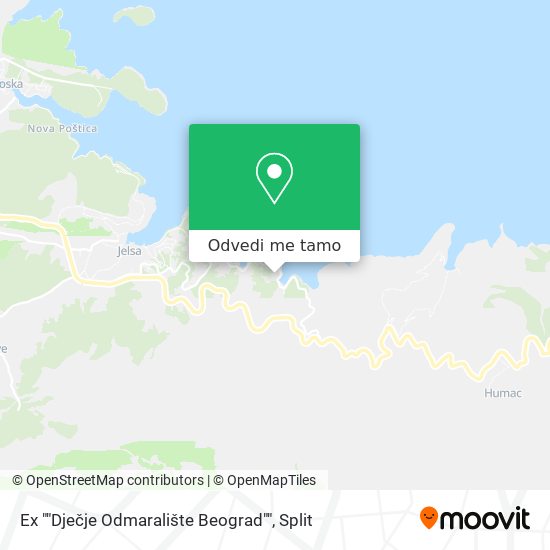 Karta Ex ""Dječje Odmaralište Beograd""