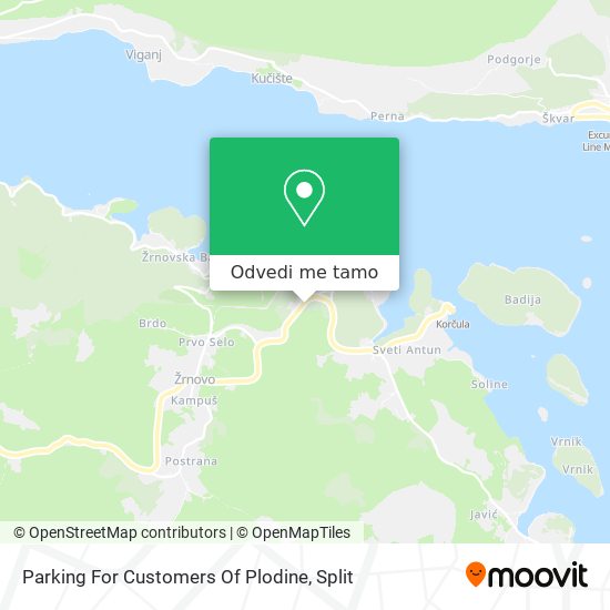 Karta Parking For Customers Of Plodine