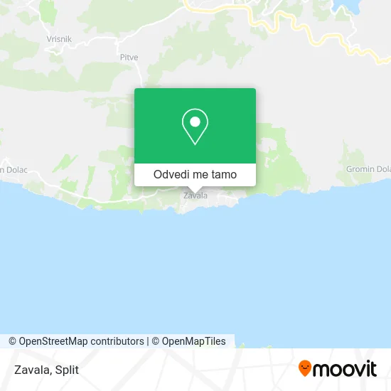 Karta Zavala
