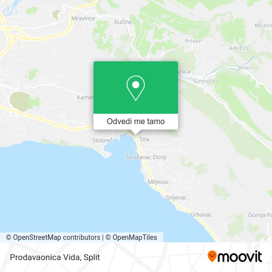 Karta Prodavaonica Vida