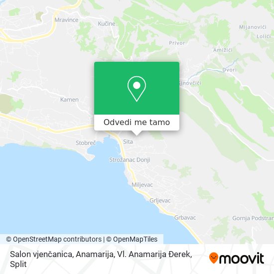 Karta Salon vjenčanica, Anamarija, Vl. Anamarija Đerek