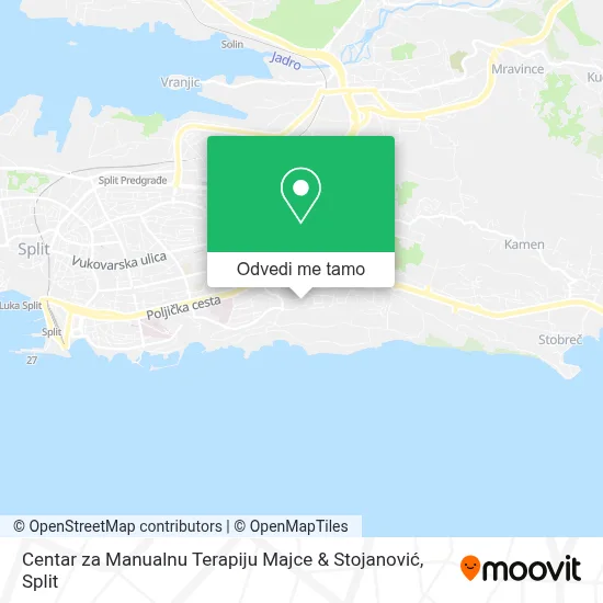 Karta Centar za Manualnu Terapiju Majce & Stojanović