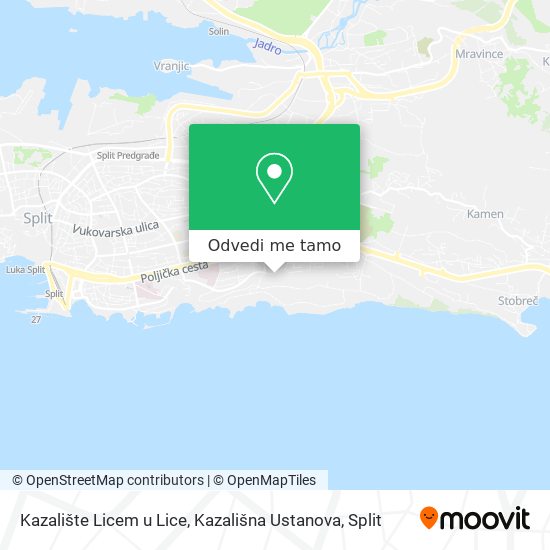 Karta Kazalište Licem u Lice, Kazališna Ustanova