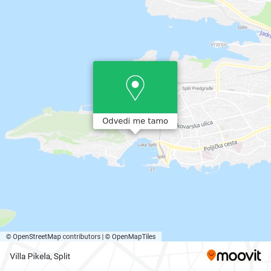 Karta Villa Pikela
