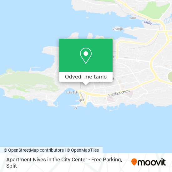 Karta Apartment Nives in the City Center - Free Parking