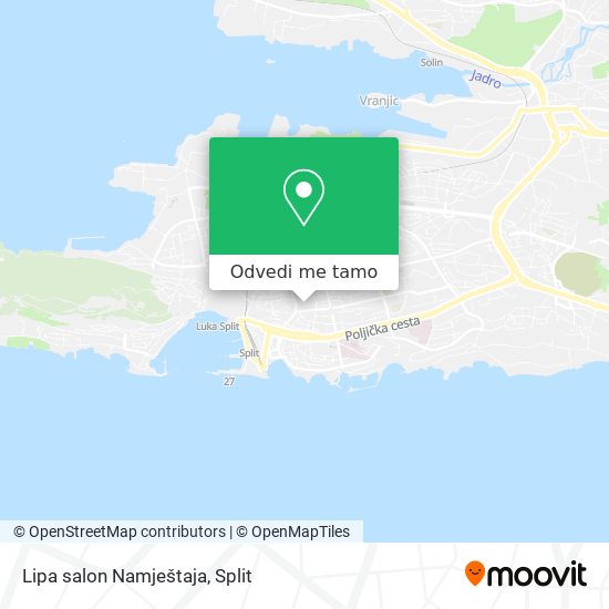 Karta Lipa salon Namještaja