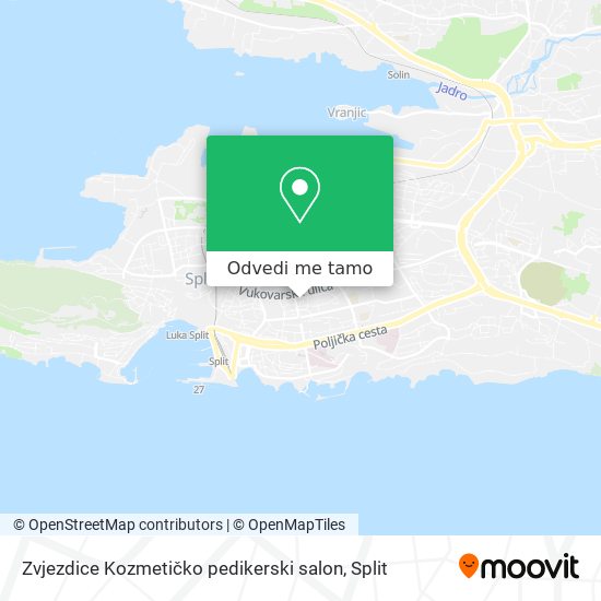 Karta Zvjezdice Kozmetičko pedikerski salon