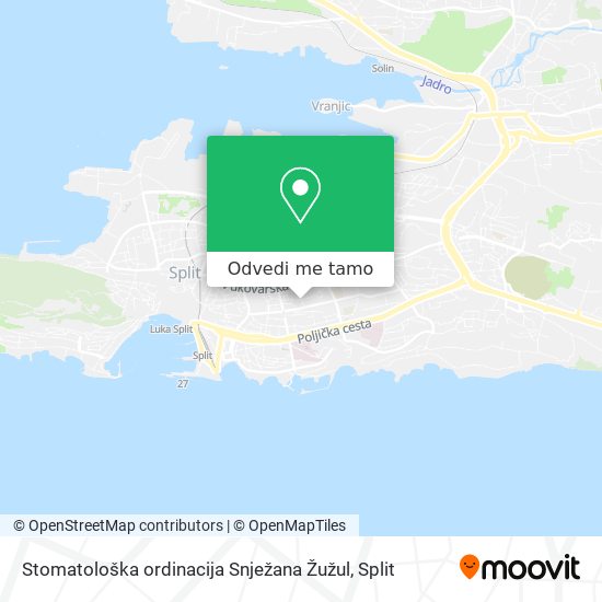 Karta Stomatološka ordinacija Snježana Žužul