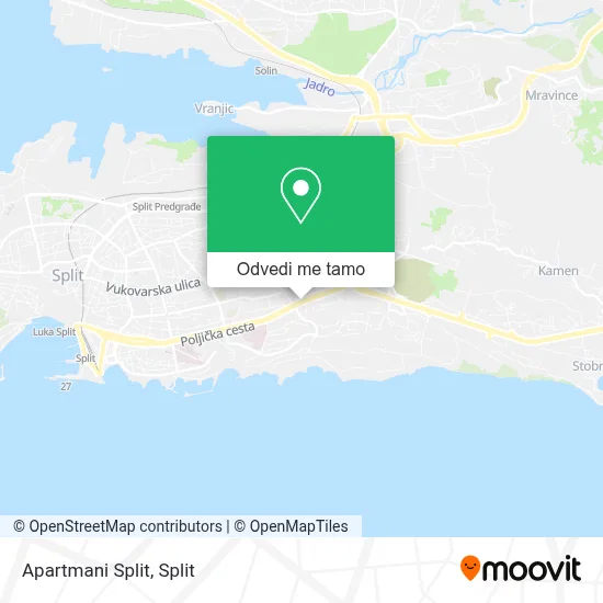 Karta Apartmani Split