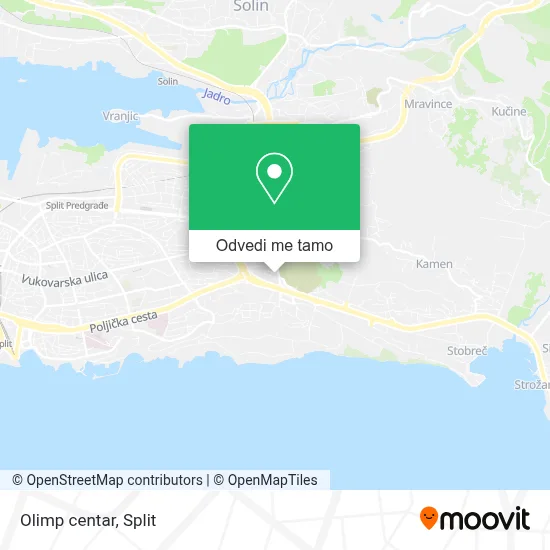 Karta Olimp centar