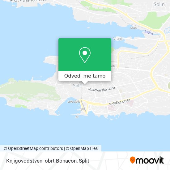 Karta Knjigovodstveni obrt Bonacon