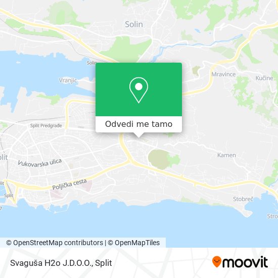 Karta Svaguša H2o J.D.O.O.