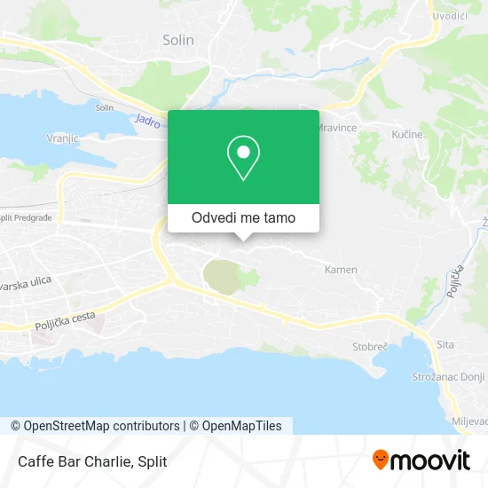 Karta Caffe Bar Charlie