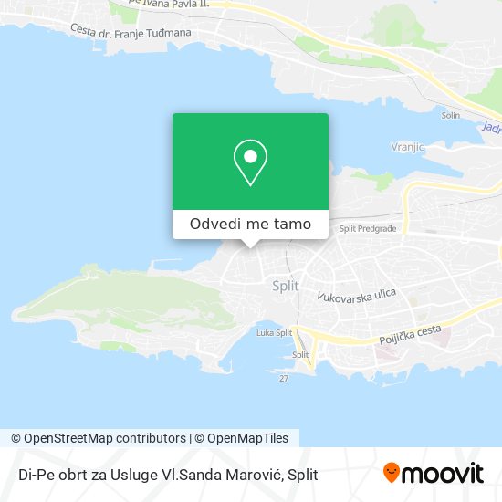 Karta Di-Pe obrt za Usluge Vl.Sanda Marović