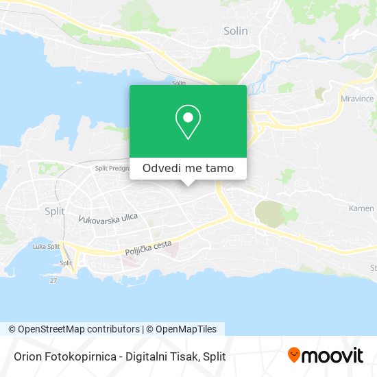 Karta Orion Fotokopirnica - Digitalni Tisak