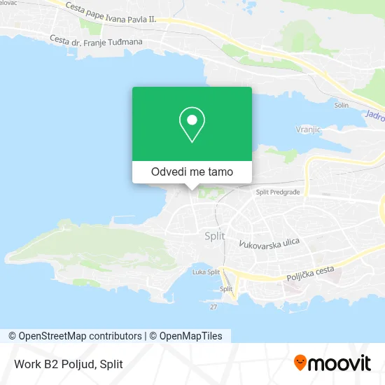 Karta Work B2 Poljud