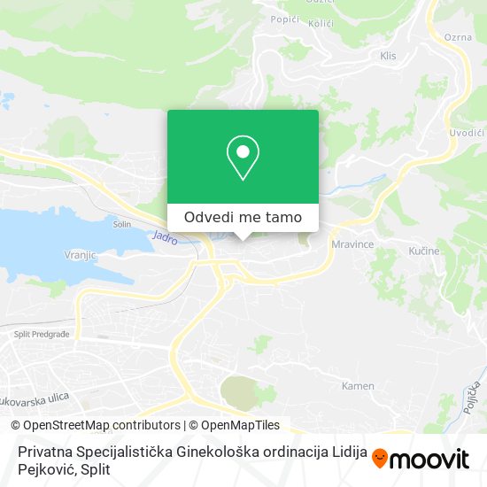 Karta Privatna Specijalistička Ginekološka ordinacija Lidija Pejković